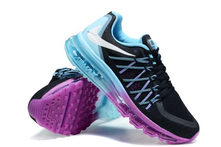 nike air max 2015 femme 2013 vendre noir violet bleu prix usine